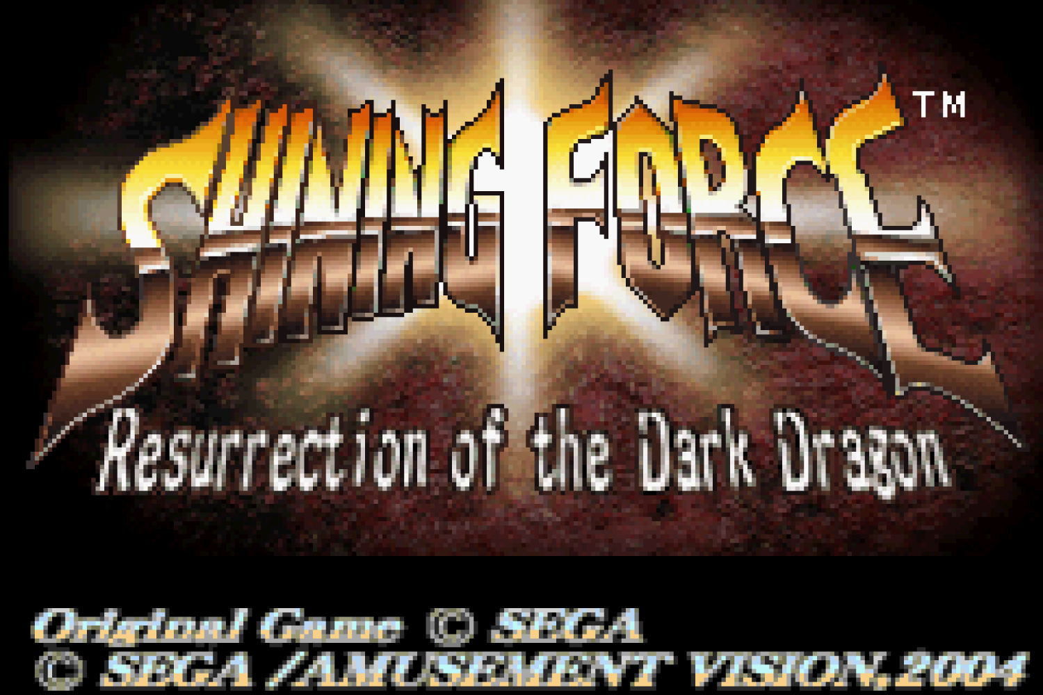 Shining Force - Resurrection of the Dark Dragon